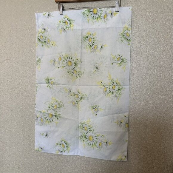 Vintage Springboard Floral Daisy Percale Pillowcase 30” X 20” - Picture 2 of 4